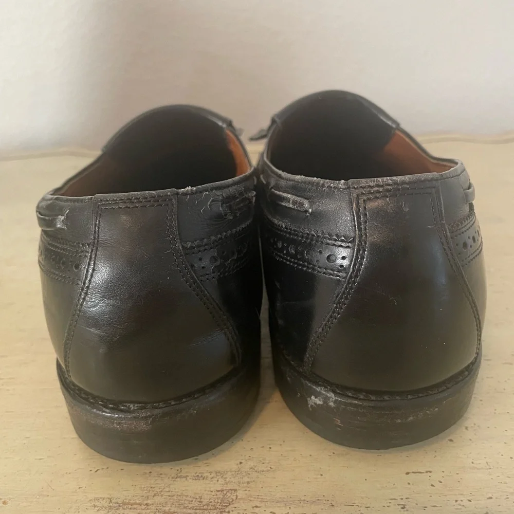 Allen Edmonds Made in USA Arlington Tasseled Kiltie Loafer in Black Size‎ 13 B